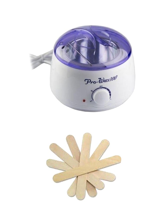 Pro-Wax100 Hair Removal Wax Machine White/Purple/Beige  - Image 1