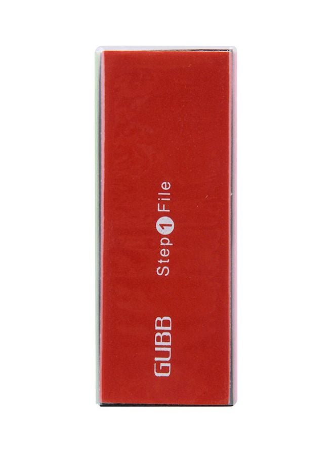 GUBB 4-Way Nail Buffer Shiner And Filer Set Red/Pink/Blue - Image 3