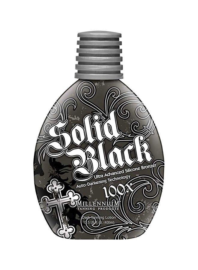 Millennium Tanning Products Solid 100X Ultra Advanced Silicone Bronzer Black - Image 1