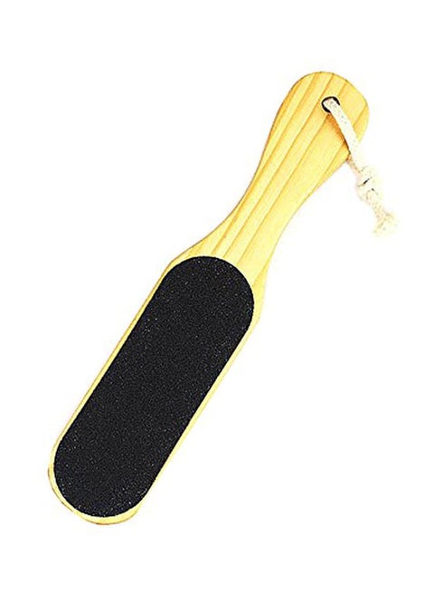 Double Sided Wood Foot Rasp Foot File And Callus Remover Red/Black