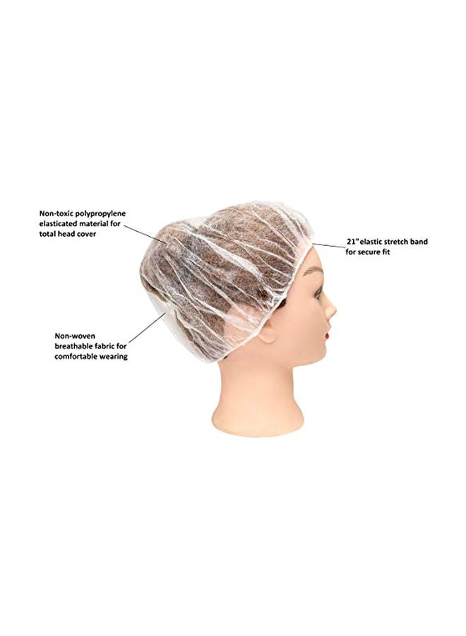 ABC Pack & Supply Pack Of 100 Shower Cap Set White  - Image 4