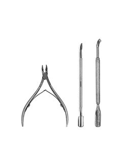 KADS 3-Piece Nail Tool Kits Silver  - Image 1