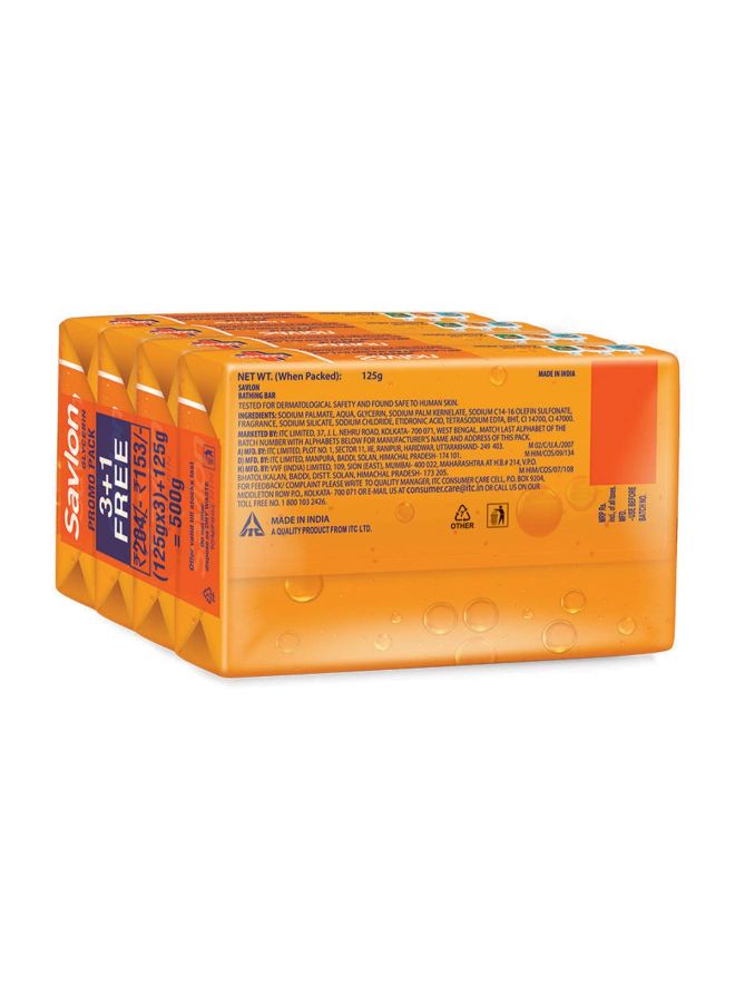 Savlon Pack Of 4 Glycerine Soap 500grams - Image 3