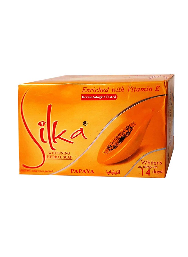 Silka Whitening Herbal Soap 135grams - Image 1