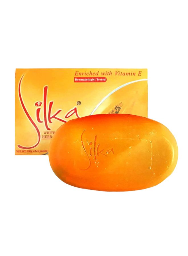 Silka Whitening Herbal Soap 135grams - Image 2