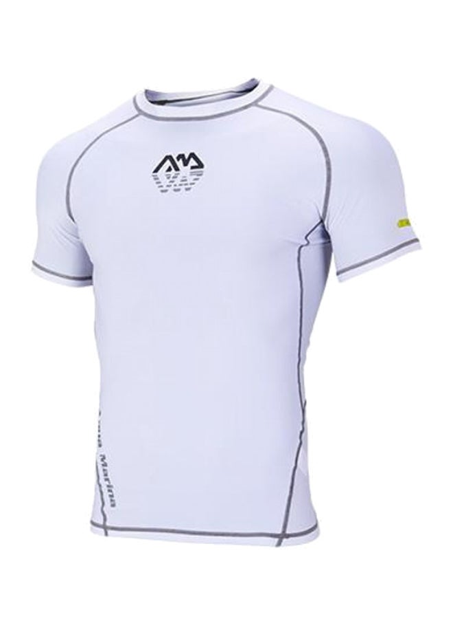 SCENE-Men's Rashguard SS (WHITE) - L - v1567519323/N29411982A_1