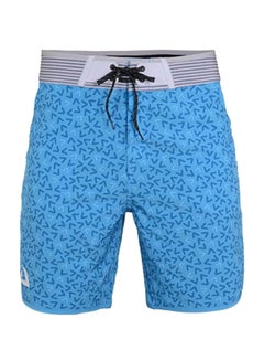 AQUA MARINA MAUI-Printed Men's Boardshorts (BLUE) - XL  - Image 1