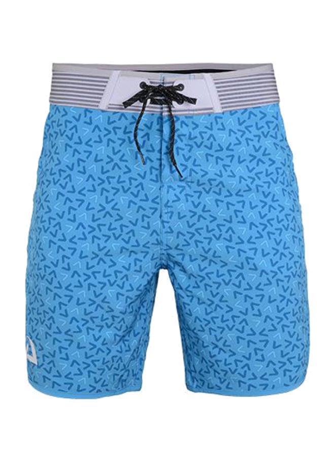 AQUA MARINA MAUI-Printed Men's Boardshorts (BLUE) - XL  - Image 1