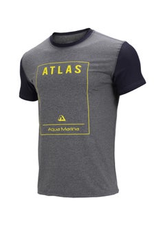 ATLAS -Men's Rashguard SS (GREY) - M