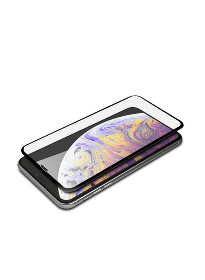 ديفيا مجموعة زجاج مقوى فان يوفر رؤية كاملة ومضاد للوهج مكونة من 10 قطع لهاتف آيفون XS ماكس وآيفون 11 برو ماكس شفاف/ أسود - Image 2