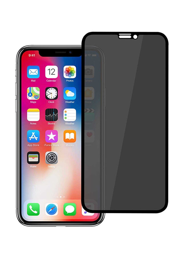 devia - Real Series 3D Full Screen Privacy Tempered Glass For Apple iPhone XR And iPhone 11 Black - Image 1