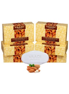 VAADI HERBALS Pack Of 6 Lavish Almond Soap 75grams  - Image 2