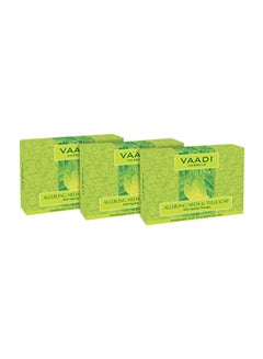 VAADI HERBALS 3-Piece Alluring Neem And Tulsi Soap  - Image 1