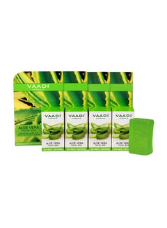 VAADI HERBALS 4-Piece Aloe Vera Facial Bar  - Image 1