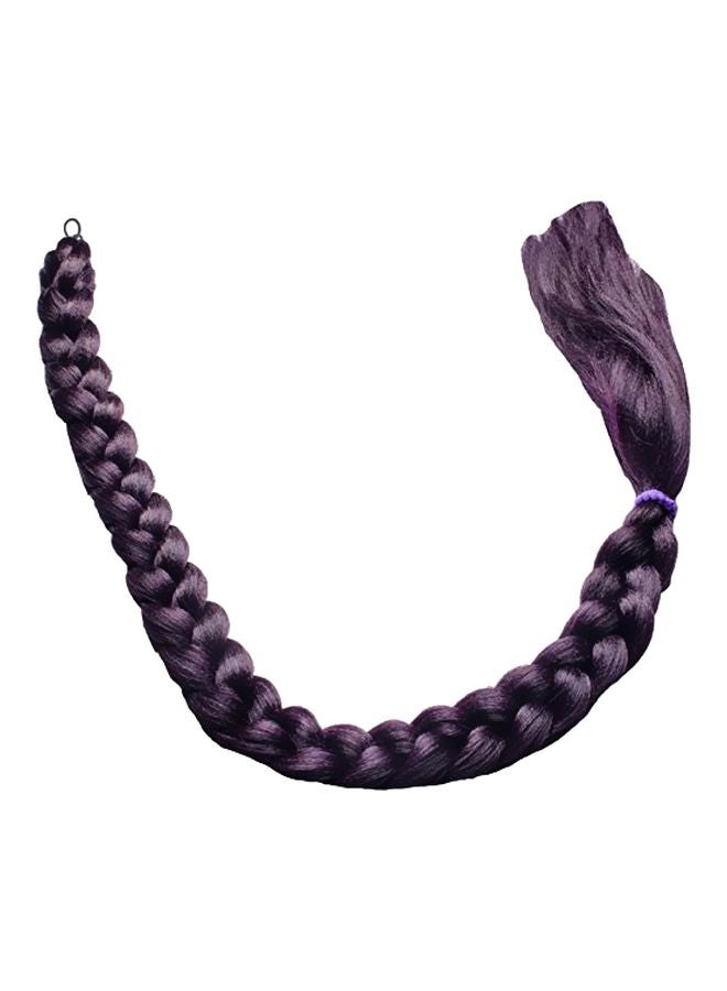 تشاندركاش - وصلة شعر مضفّرة أسود - Image 1