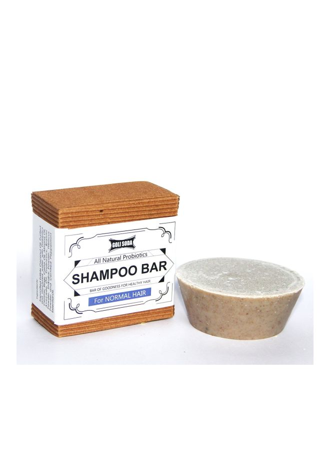 Goli Soda - Pack Of 2 Natural Probiotics Shampoo Bar Brown - Image 1
