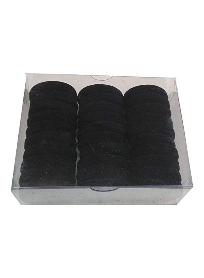 Drishti Pack of 30 Hair Rubber Bands Black - Image 2