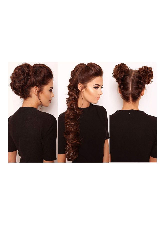 فولي وصلة شعر مرنة متعددة الأغراض بني 36بوصة - Image 3