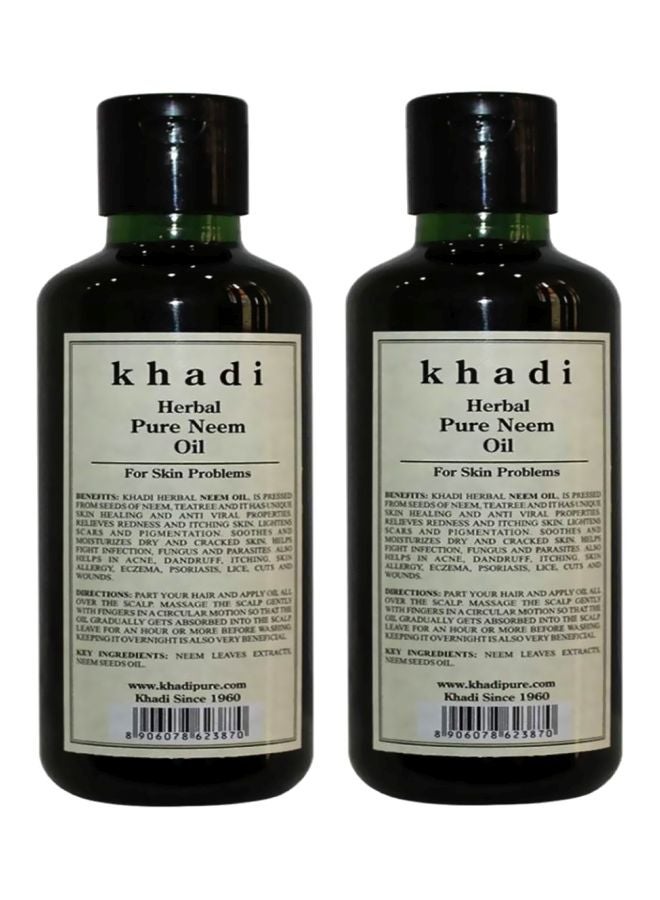 2-Piece Pure Herbal Neem Oil 420ml - v1567525120/N29297135A_1