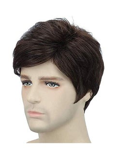 Wizme Synthetic Hair Wig Dark Brown  - Image 1