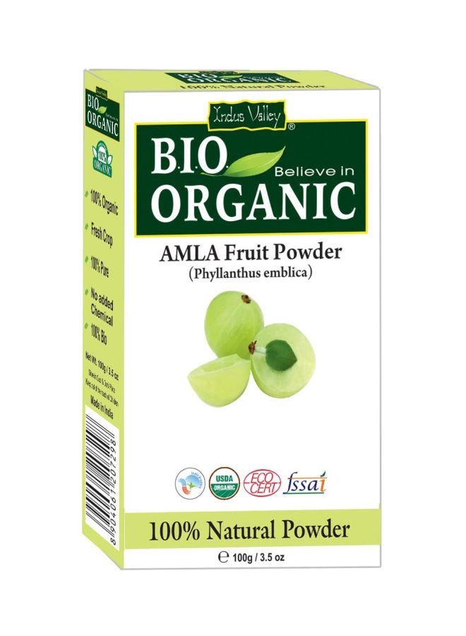 Indus Valley Pack Of 3 Organic Amla Powder Bhringraj Powder And Brahmi Powder 100grams - Image 2