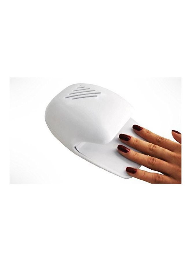 JEEJEX Battery Operated Nail Dryer White - Image 2