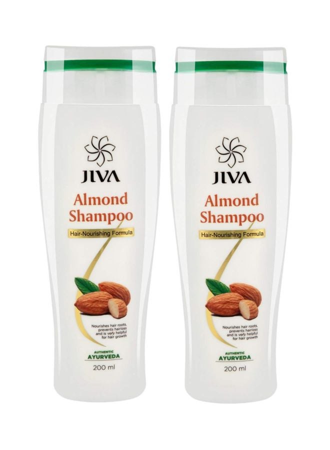 Pack Of 2 Ayurveda Almond Shampoo 200ml - v1567525226/N29297476A_1