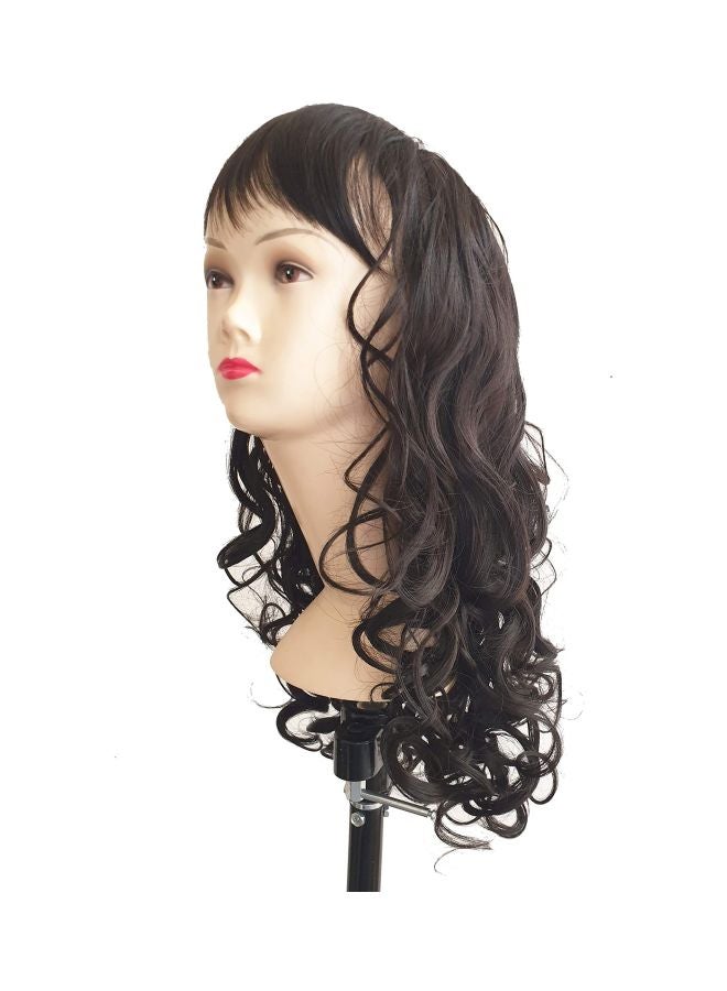 Foreign Holics Full Head Long Straight Wig Black 26inch - Image 2