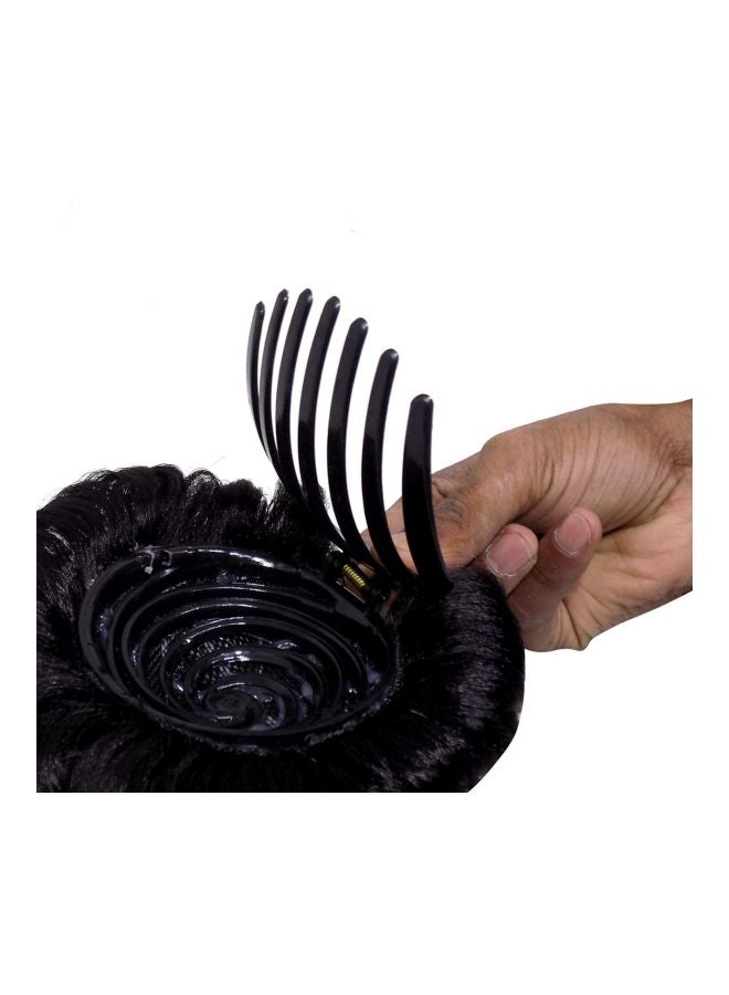 أسا كعكة شعر جودا للعرائس أسود - Image 3