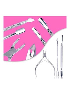 3-Piece Manicure Nail Art Tool Kit Silver - v1567525282/N29297640A_2