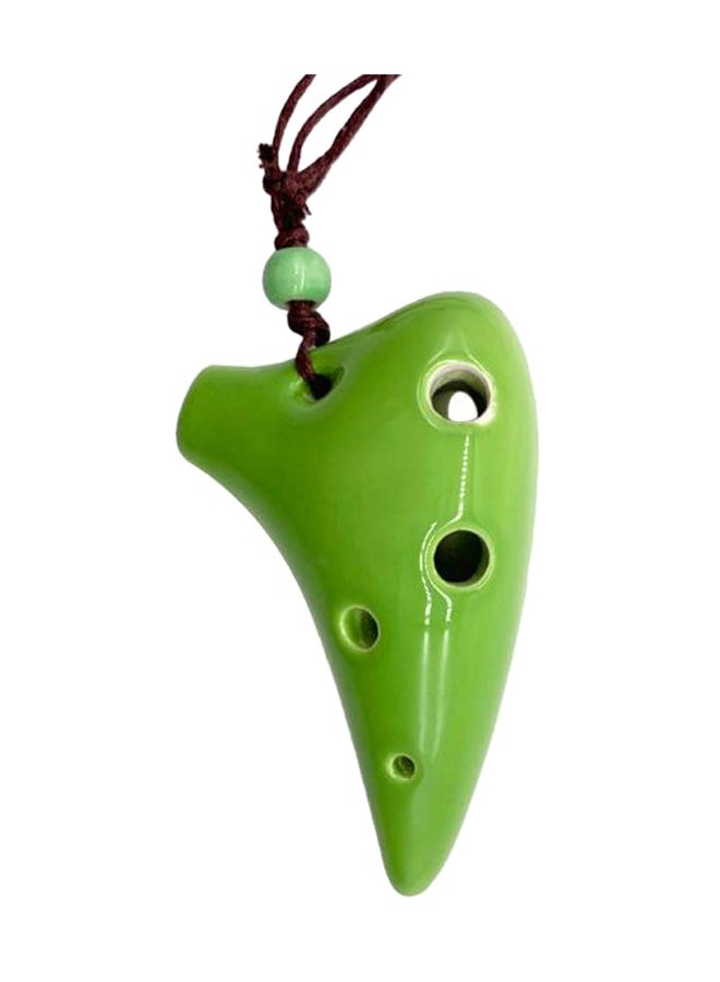 Generic Ocarina Soprano C Ceramic Pendant 