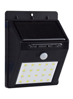 Huerler Motion Sensor LED Solar Light Black/White 