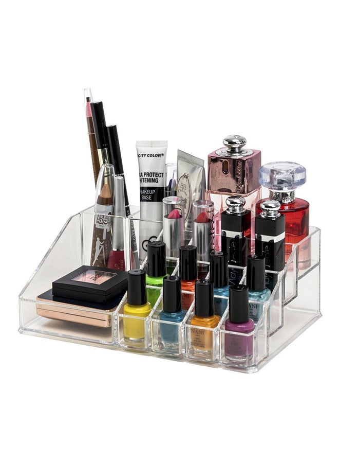 FOK Multigrid Lipstick Nail Paint Organiser Stand Clear - Image 3
