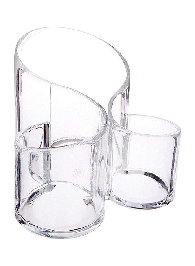 SUNAM Transparent Acrylic Cosmetic Makeup Organizer Clear  - Image 1