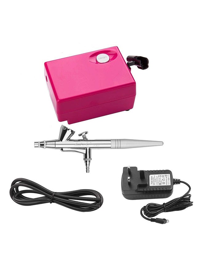 Pinkiou Airbrush Makeup Set Silver - Image 1
