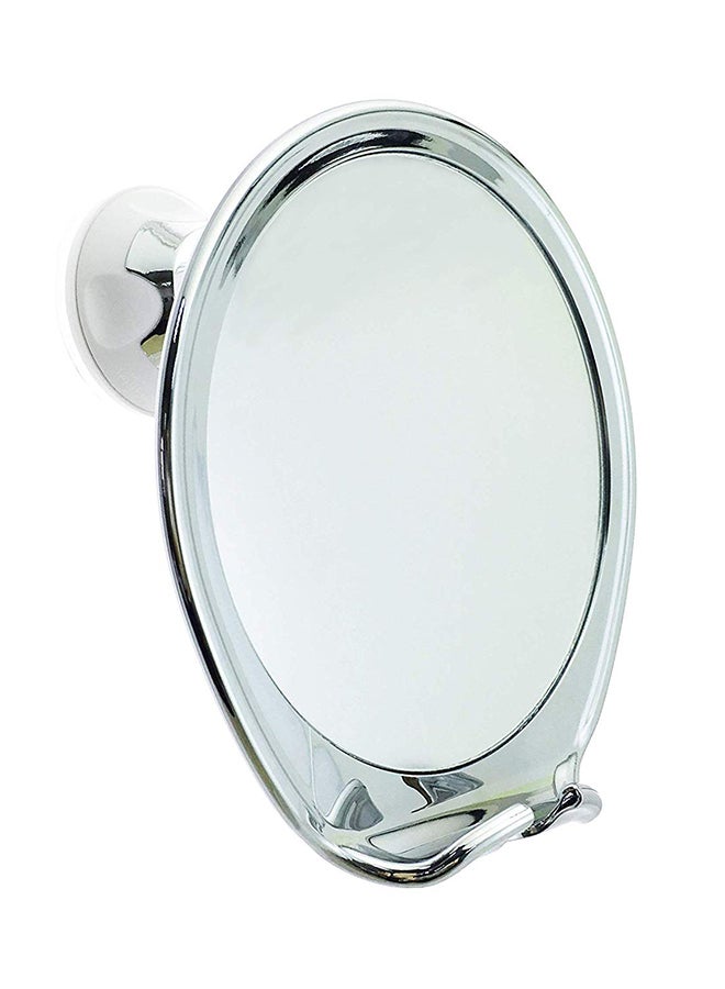 Fogless Shower Mirror With Power Locking Suction Cup Silver - v1567527393/N29260140A_1