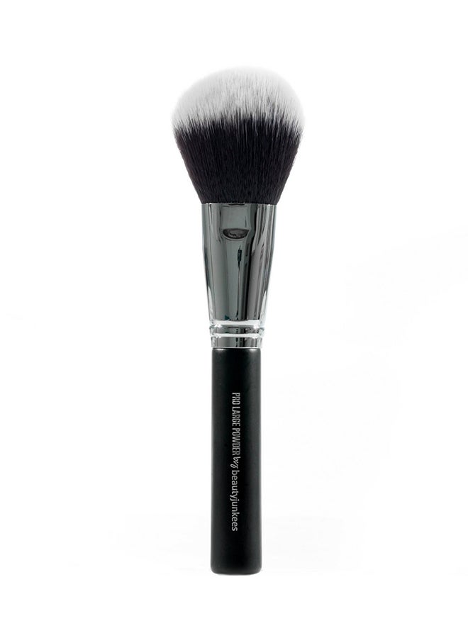 Beauty Junkees Big Fluffy Makeup Brush Black/Silver 
