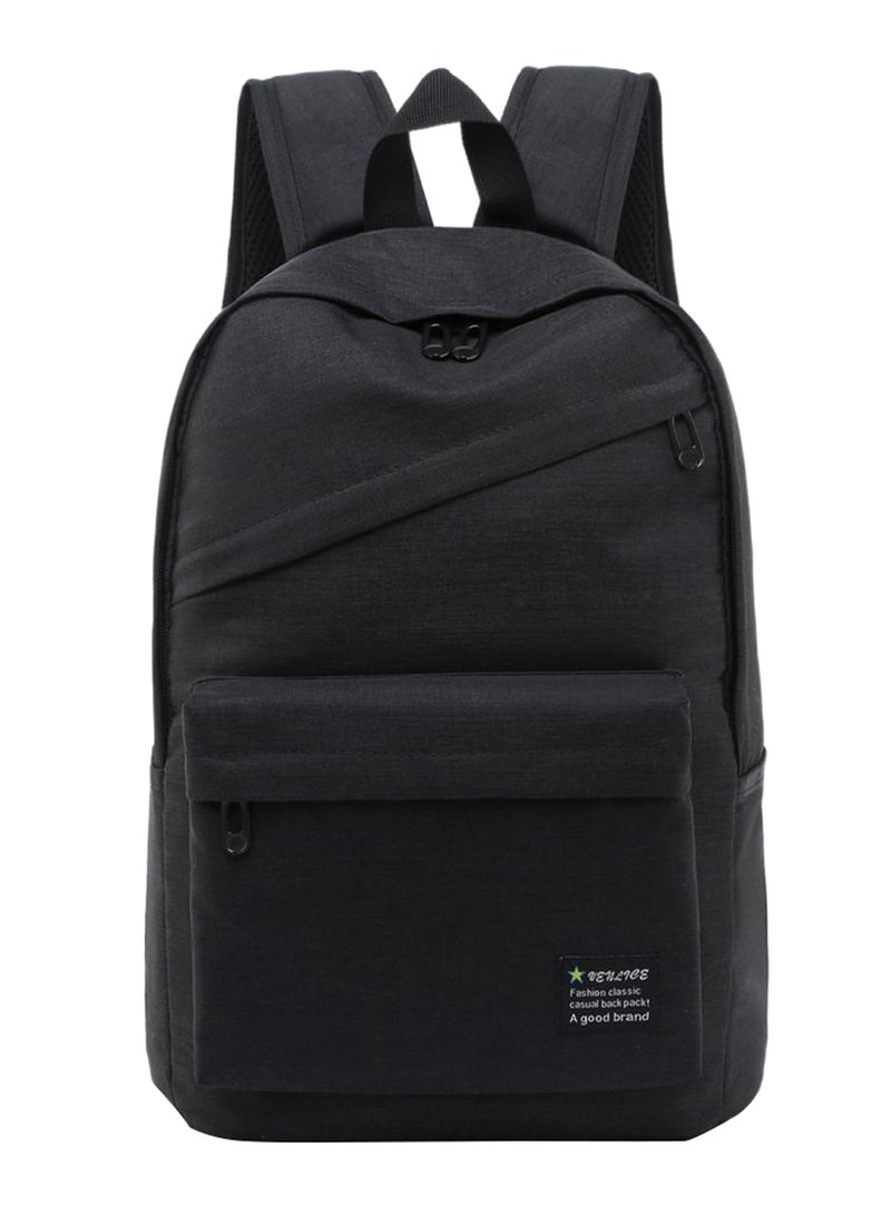 Outdoor Multi-Function Laptop Backpack Black  - Image 1