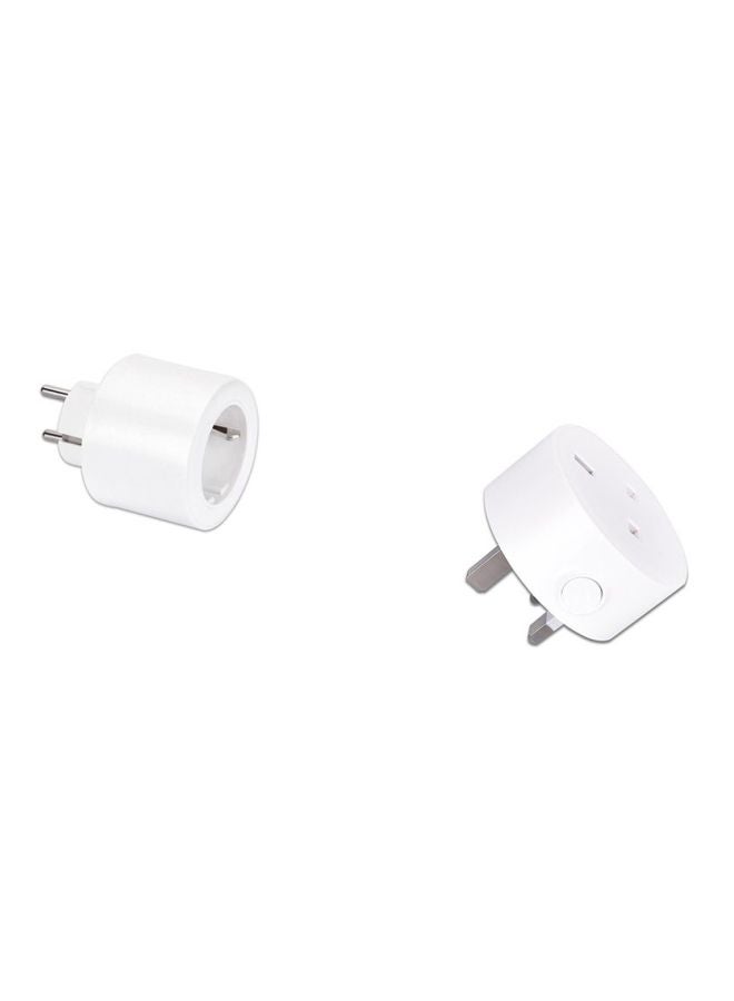 Generic - Remote Controlled EU Socket White 9.2x6.7x6.7cm - Image 1