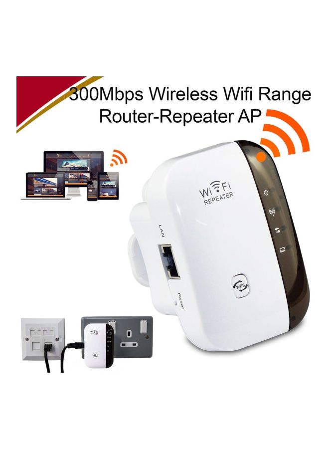 Generic Wireless 300Mbps Repeater White  - Image 3