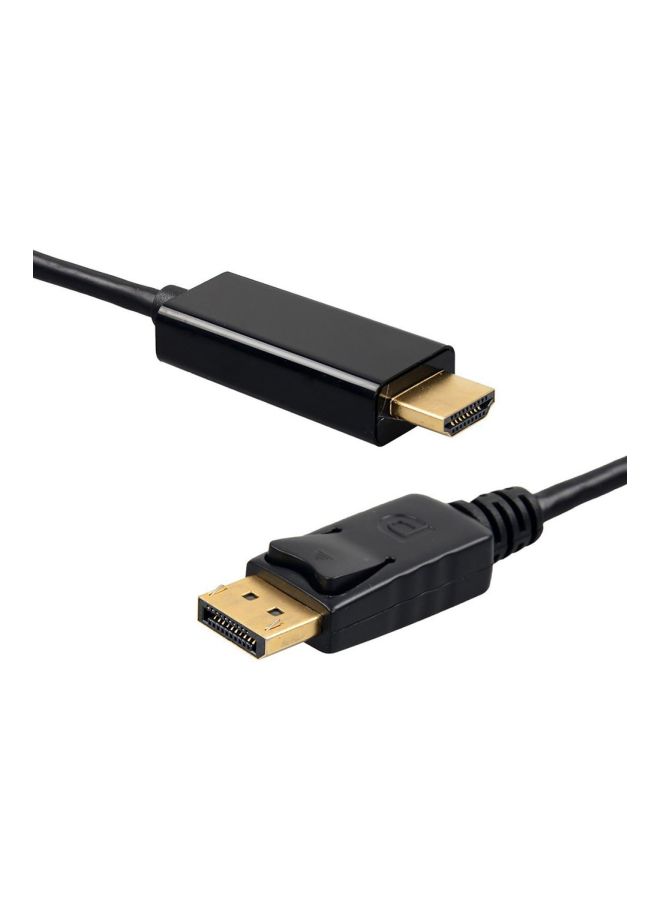 Displayport To HDMI Cable Black - Image 2