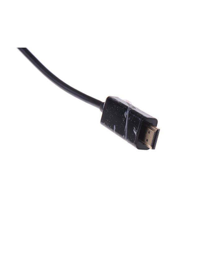 Displayport To HDMI Cable Black - Image 4