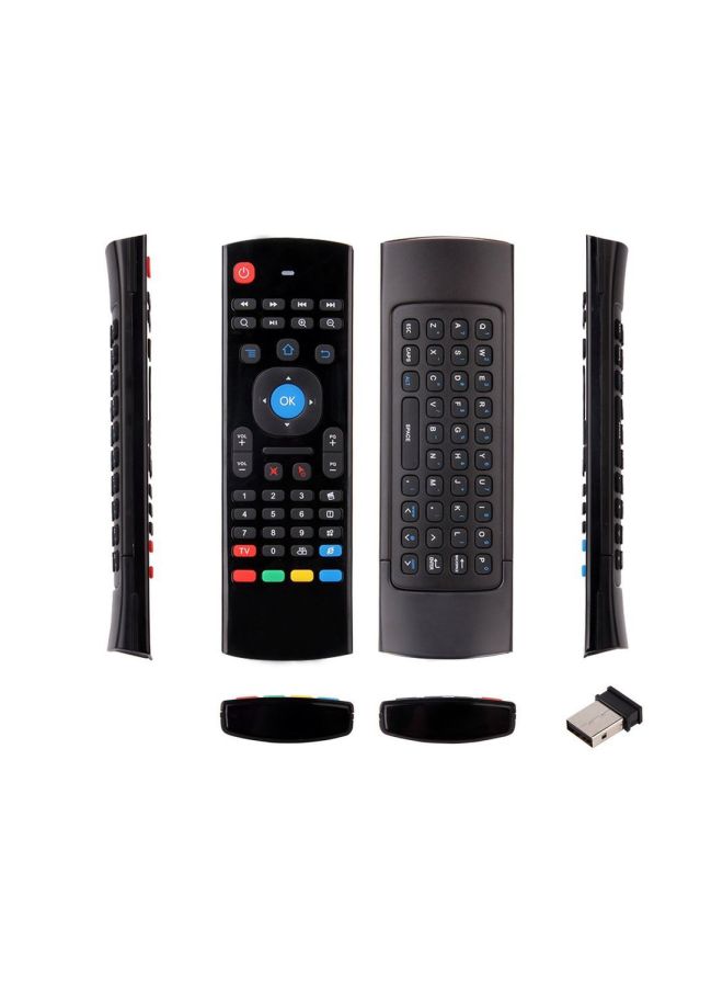 OCDAY Wireless Remote Control With keyboard Black - Image 2