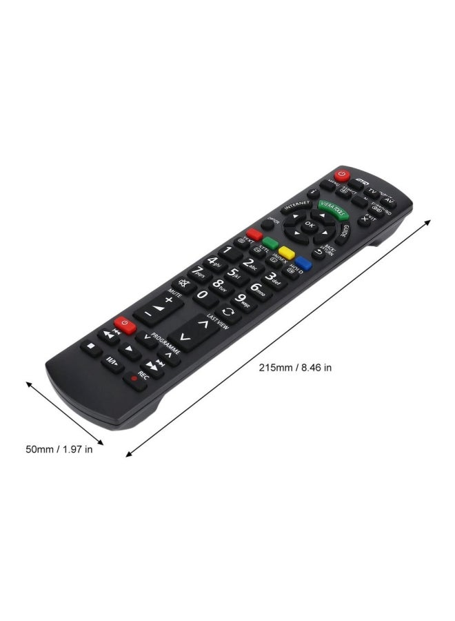 Remote Control For Panasonic TV N2QAYB000572/N2QAYB000487 Black - Image 3