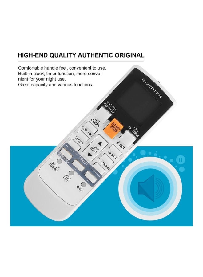 Remote Control For Fujitsu Air Conditioner White/Black  - Image 4