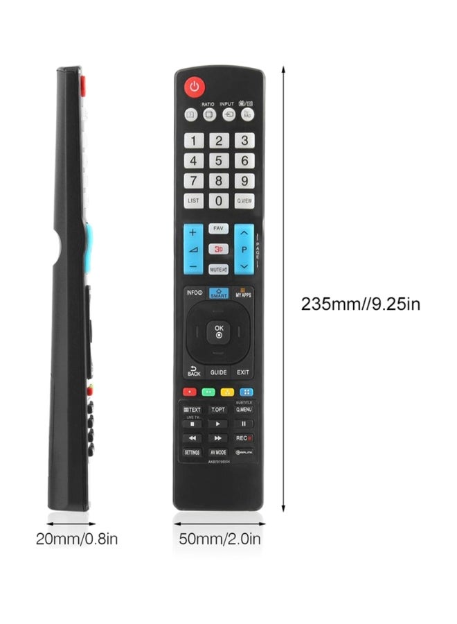 جهاز تحكم عن بعد في تلفزيونات إل جي بشاشات LED/ LCD الذكية أسود - Image 3