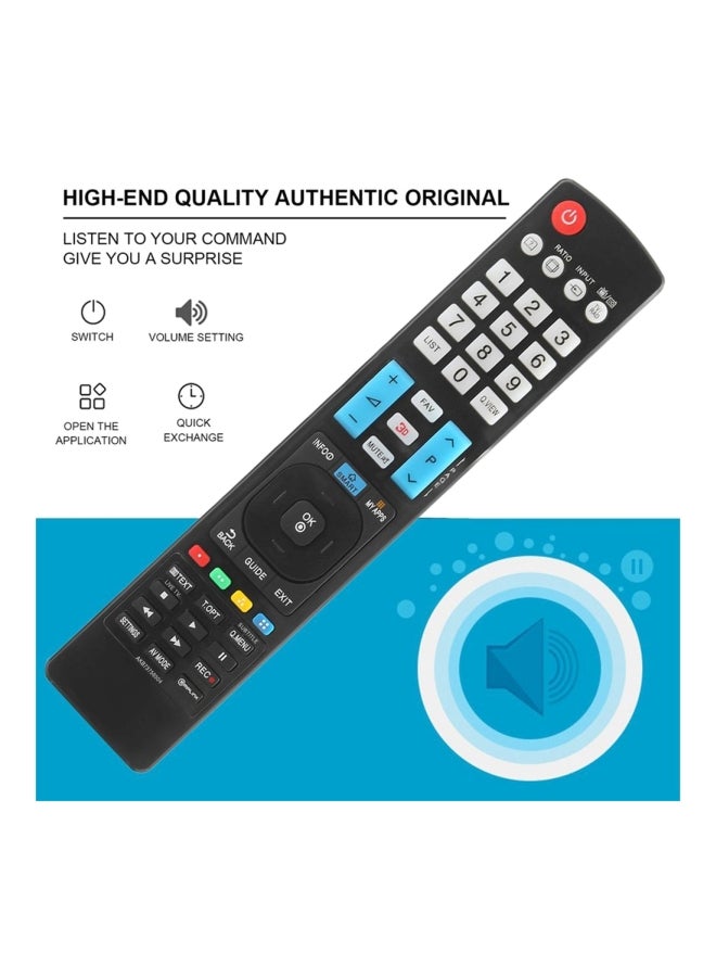 جهاز تحكم عن بعد في تلفزيونات إل جي بشاشات LED/ LCD الذكية أسود - Image 4