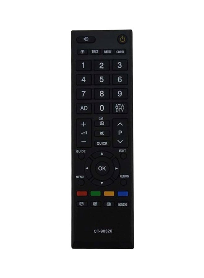 Remote Control For Toshiba Smart LED HD TV Black - Image 1