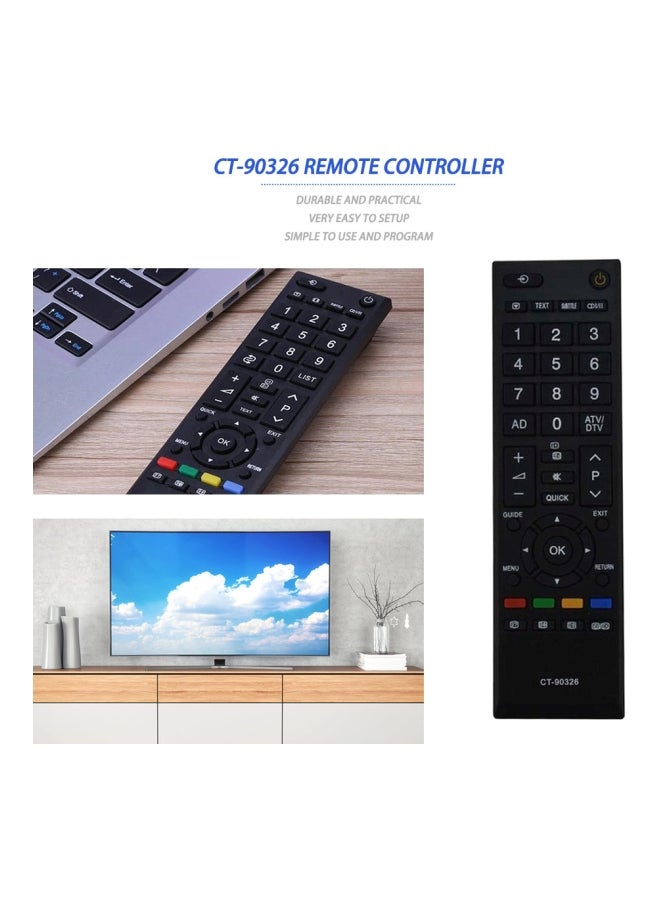 Remote Control For Toshiba Smart LED HD TV Black - Image 4