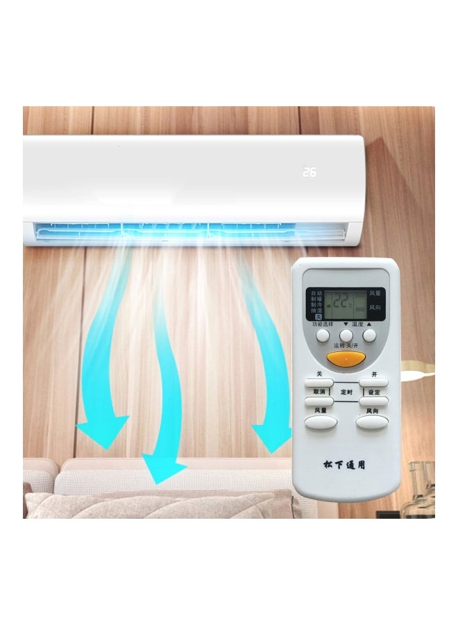 Air Conditioner Remote Control White - Image 3